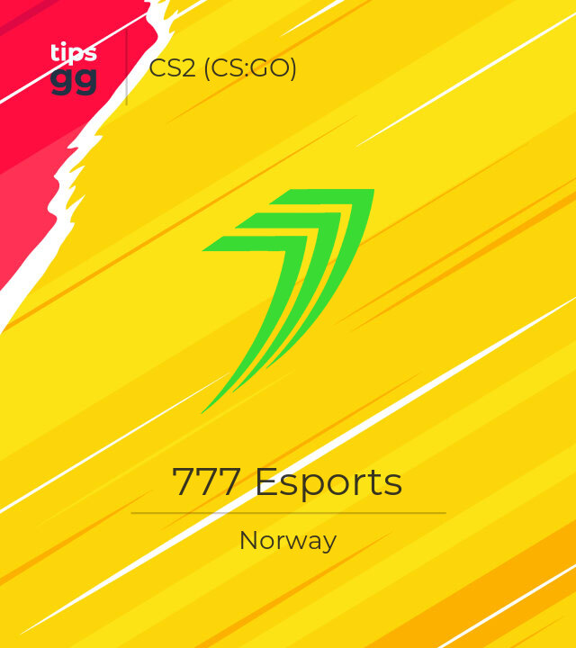 777 Esports CS2 (CS:GO) Team from Norway | Tips.GG