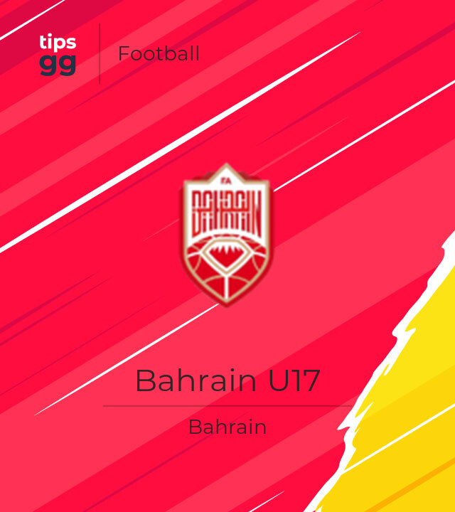 Bahrain U17 Football Team from Bahrain | Tips.GG