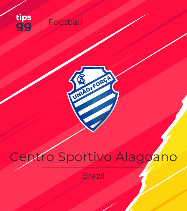 Centro Sportivo Alagoano live score today: game today, fixtures, stats ...