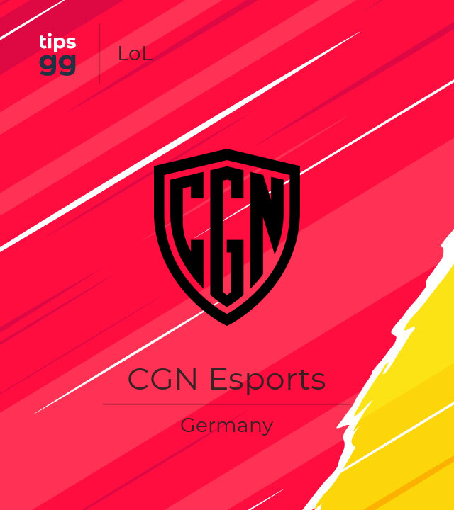CGN Esports LoL Team from Germany | Tips.GG
