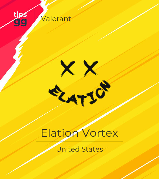 Elation Vortex Valorant Team from United States | Tips.GG
