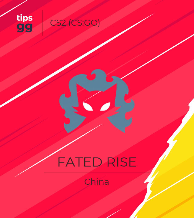 FATED RISE CS2 (CS:GO) Team from China | Tips.GG