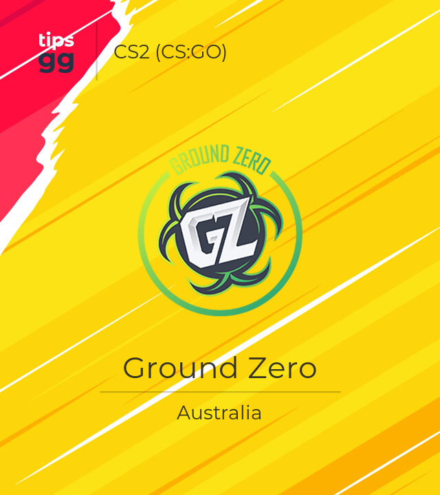 Ground Zero CS2 (CS:GO) Team from Australia | Tips.GG