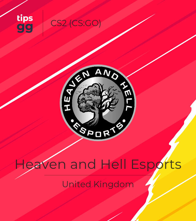 Heaven and Hell Esports CS2 (CS:GO) Team from United Kingdom | Tips.GG