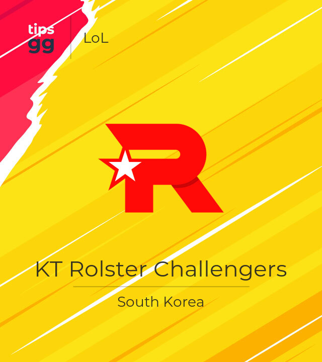 KT Rolster Challengers LoL Team from South Korea | Tips.GG