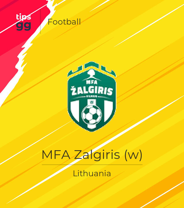 MFA Zalgiris (w) live score today: game today, fixtures, stats, results ...