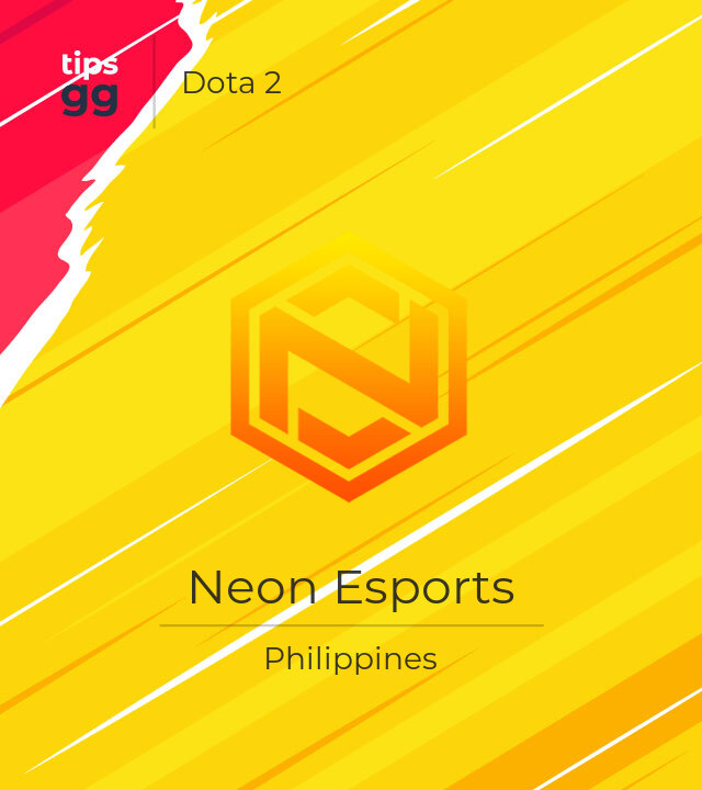 Neon Esports Dota 2 Team from Philippines | Tips.GG