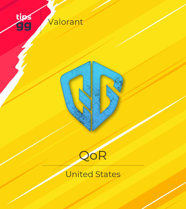 QoR Valorant Team from United States | Tips.GG