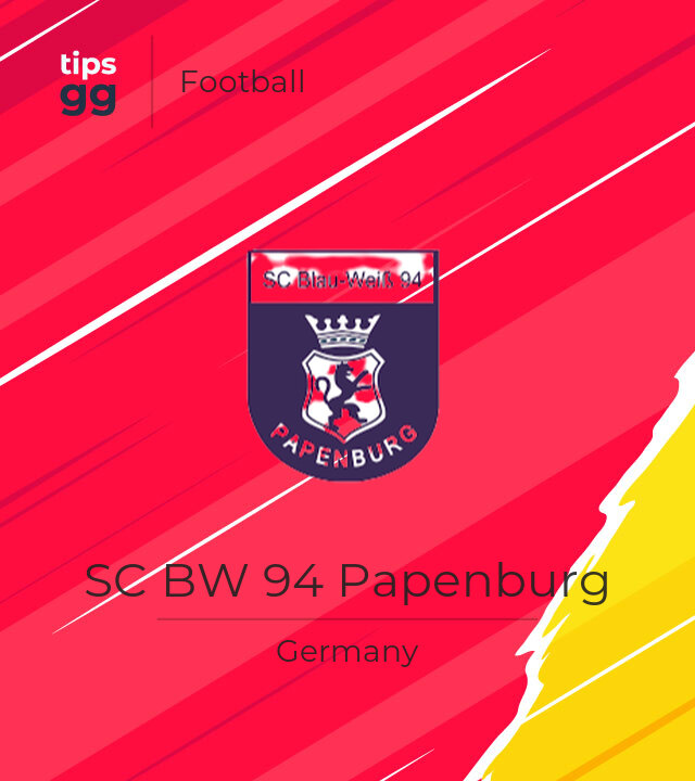 SC BW 94 Papenburg Football Team from Germany | Tips.GG