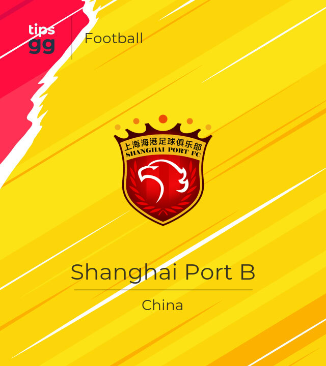 Shanghai Port B live score today: game today, fixtures, stats, results ...