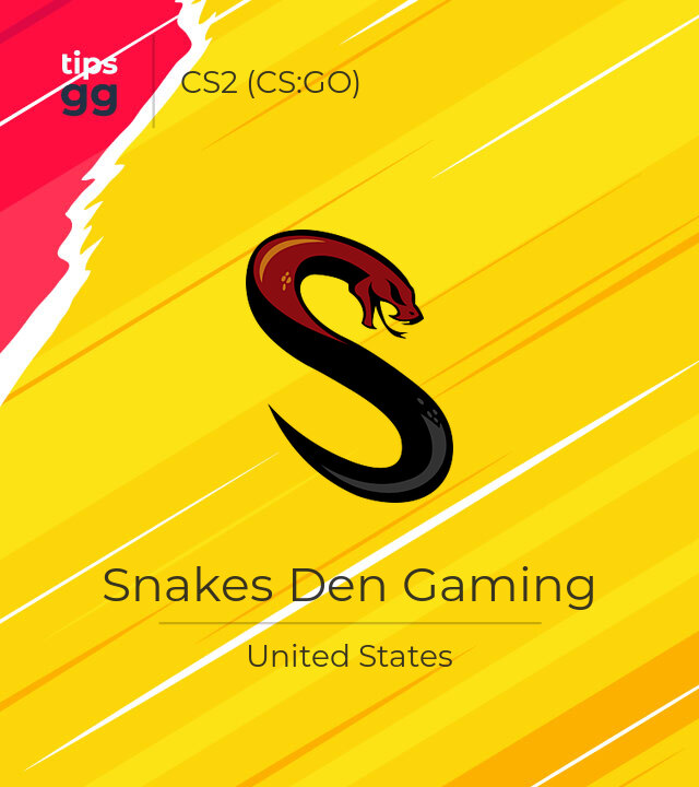 Snakes Den Gaming CS2 (CS:GO) Team from United States | Tips.GG