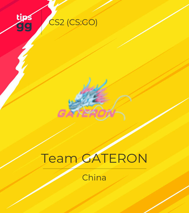Team GATERON CS2 (CS:GO) Team from China | Tips.GG