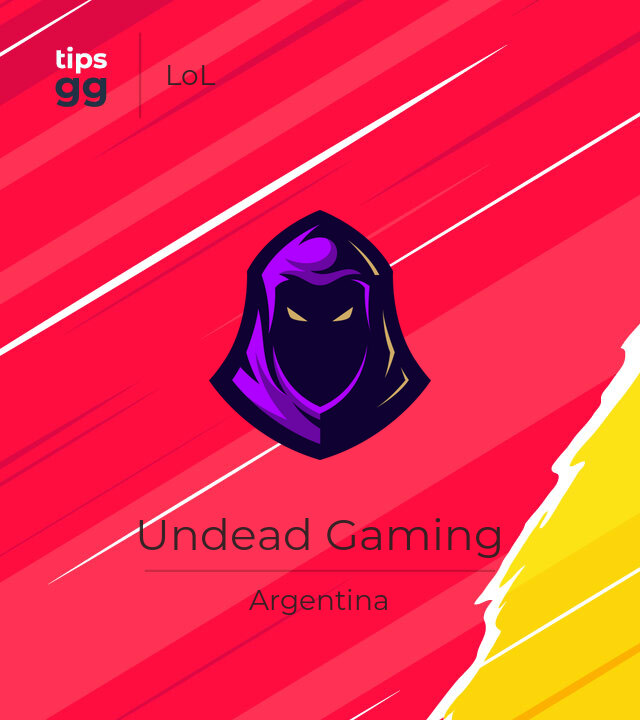 Undead Gaming LoL Team from Argentina | Tips.GG