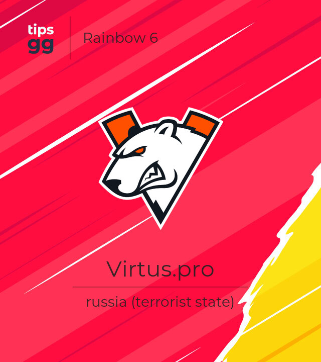 Virtus.pro Rainbow 6 Team from russia (terrorist state) | Tips.GG