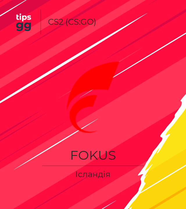 FOKUS команда CS2 (CS:GO) (Ісландія) | Tips.GG